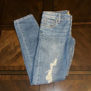 Distressed Blue Jean Size 5 Pre loved